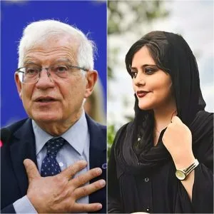جوزپ بورل در سالگرد ژینا مهسا امینی: بر گرامیداشت جنبش «زن، زندگی، آزادی» و شنیده شدن صدای زنان ایران تاکید کرد