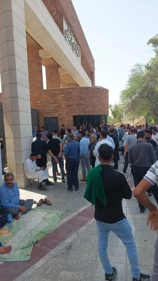 اعتراض گسترده گندمکاران در اهواز