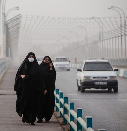 مرگ 1,624 نفر در اقلیم اهواز طی یک‌سال بر اثر آلودگی هوا