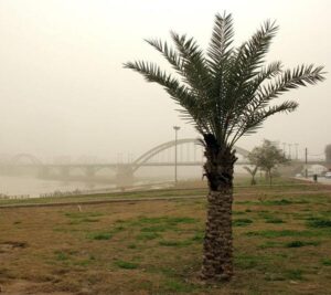 آلودگی شدید هوا در اقليم اهواز؛ 16 شهر در وضعیت قرمز و نارنجی