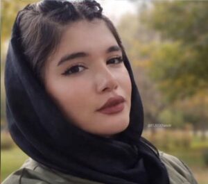 پریا قلاوند، دانشجوی معترض اهل صالحیه (اندیمشک) که در پرند کشته شد